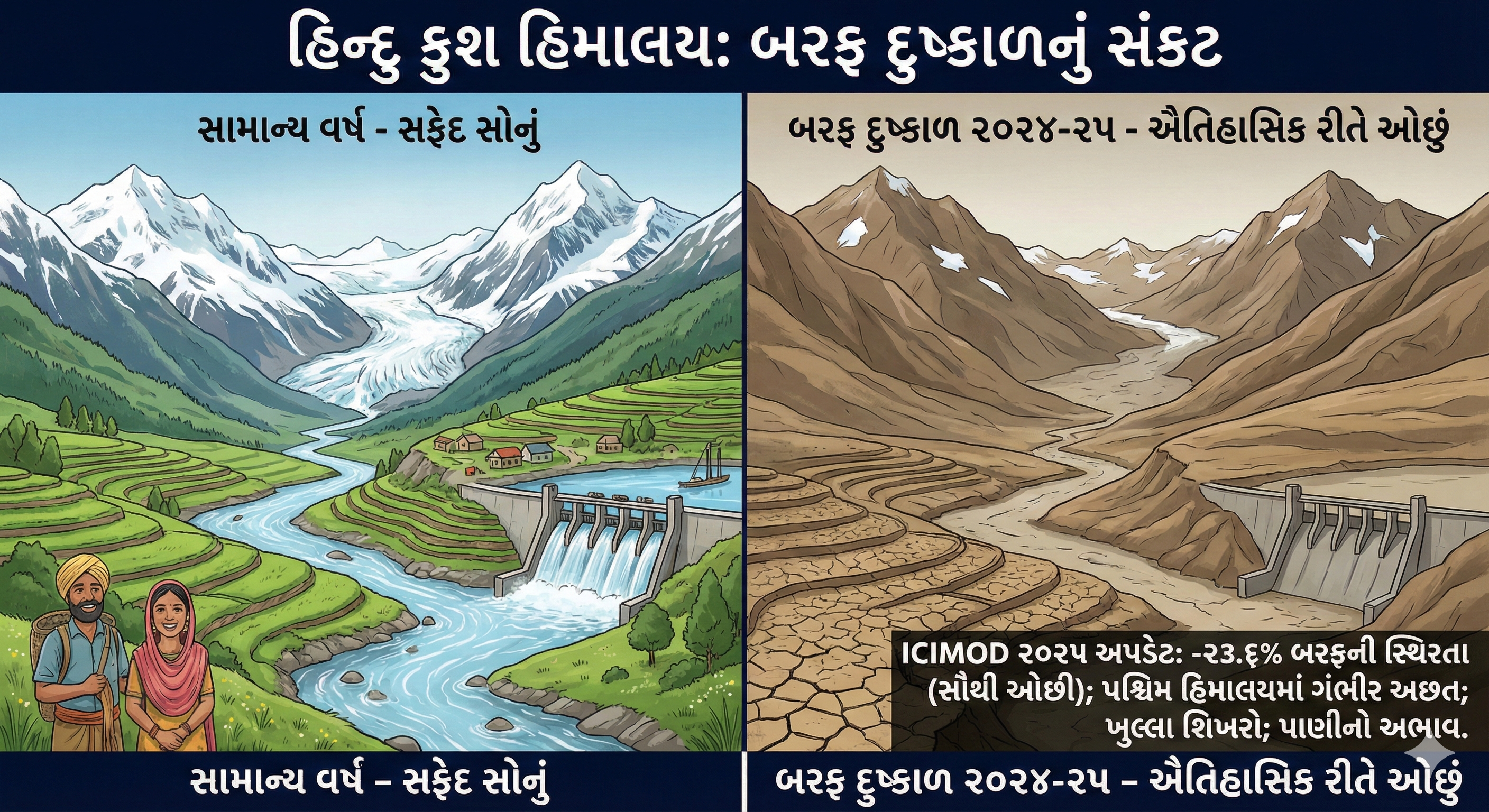 હિમાલયમાં હિમ દુષ્કાળ